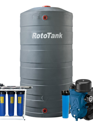 Borehole Water Filter System With UV and Softening Siliphos (4-8 people)